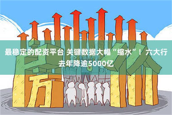 最稳定的配资平台 关键数据大幅“缩水”！六大行去年降逾5000亿