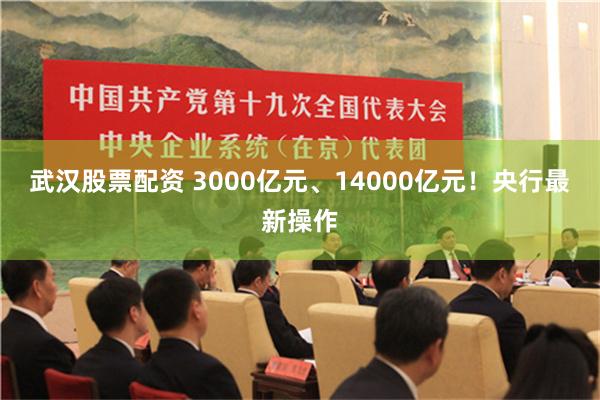 武汉股票配资 3000亿元、14000亿元！央行最新操作