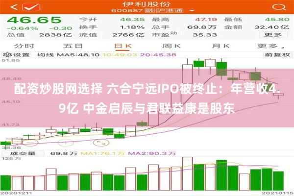 配资炒股网选择 六合宁远IPO被终止：年营收4.9亿 中金启辰与君联益康是股东